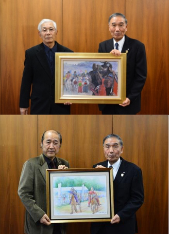 絵画寄贈