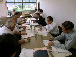 県町村会政務調査会視察