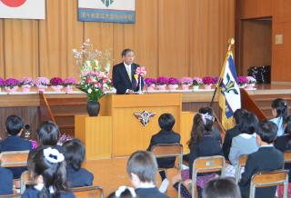 入学式（大室台小学校）