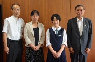 大澤友里恵さん卓球で関東大会出場