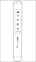 宗吾参道ハミングロード始点の正面文字